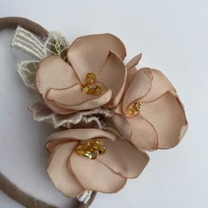 Flower baby headband